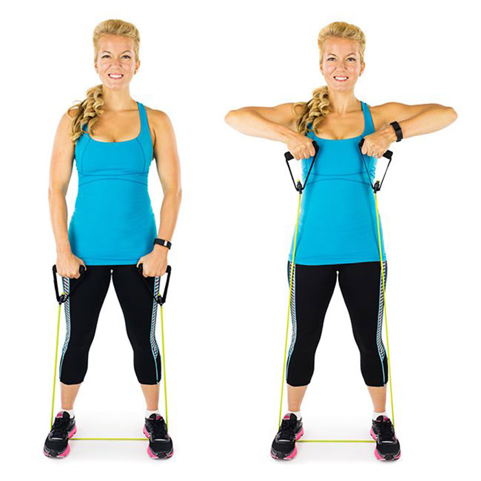 تمرین-با-کش-بدنسازی-برای-تقویت-عضلات-بازو-حرکت-به-سمت-بالا